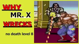 Mr. X & Level 8 No Death Streets of Rage 2 Guide
