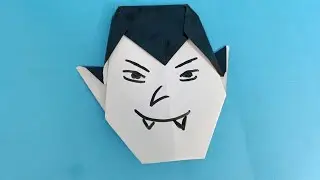 How to make origami Dracula 🧛&zwj;♂️