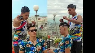 Platinum Blonde Highlights II Men's Hairstyle #NEW 2017