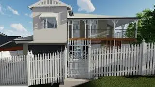 Auchenflower - Queenslander Renovation Brisbane Fly Through