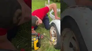 The trailer got fixed! #fixerupper #trailer #renovation #diy #projects