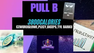 Pull B z wczoraj trening bo zapomniałem dodać to jest chyba 5 tyg