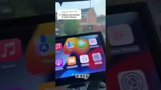 How do you connect it to the internet🤔 #carplay
