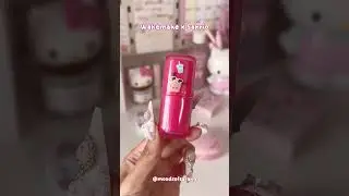 Cutest Korean Lip tint  #kbeauty #sanrio #pink #lipgloss #aesthetic #wonyoungism #shorts