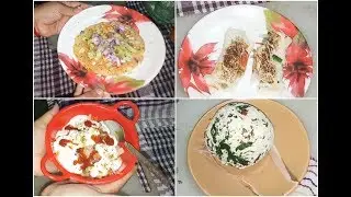 Non fried healthy snack items || 4 easy time saving snacks