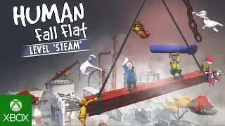 Human: Fall Flat - Official Steam Level Launch Trailer