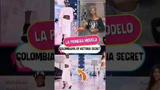 Ella es la primera modelo colombiana en desfilar para Victoria Secret
