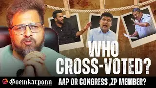 AAP or Congress ZP Member? Who Cross-Voted in Goa Chairperson Election
