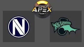 EnVyUs vs X6 Gaming - BO5 full match - Group A Lower Final - OGN Overwatch APEX Season 3