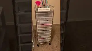 #nails Watch me unpackage my cart from Michaels #acrylicnails  #nailtechbeginner