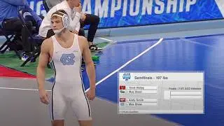 197lbs Max Shaw (North Carolina) vs Andy Smith (Virginia Tech)