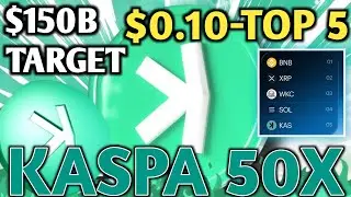 Kaspa Crypto Could Hit Top 5: Analyst Reveals Why Kaspa Is Life Changing Money 