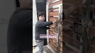 How to Install Linkplus Electric door lock steel gate, rfid card electronic lock with remote system