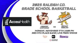 CRESCENT CHIPMUNK VS. BECKLEY BOBCATS | RALEIGH CO. 3RD/4TH PLACE GRADE SCHOOL BASKETBALL