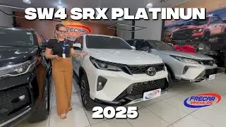 Toyota SW4 SRX Platinum 2025 &ndash; O topo do luxo, tecnologia e for&ccedil;a da Toyota!