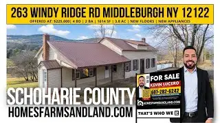 ,Middleburgh NY Property Tour 263 Windy Ridge Rd | Modern Meets Nature