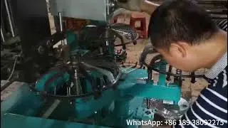 Fan Guard Welding Machine with Automatic Wires Looping and 3 stations