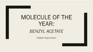 Chem 1083 Benzyl Acetate Suprynowicz