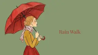 Soft Jazz & Piano - A Quiet Walk in the Rain