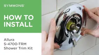 How to Install the Symmons Allura&reg; Shower Trim Kit