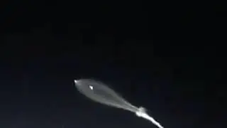 Space x seen launching Iridium-4 falcon rocket in San Diego 12/22/2017