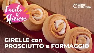 GIRELLE di SFOGLIA con PROSCIUTTO COTTO e SOTTILETTE...una tira l'altra😍🔥 #adv