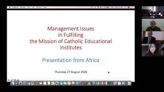 Webinar on Management Issues in Fulfilling the Mission of Catholic Educational Institutes
