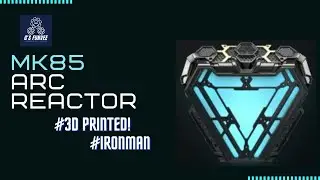 DIY Mark 50/85 Arc Reactor Prop IRL! From Avengers Endgame, Tony Stark, Iron Man!