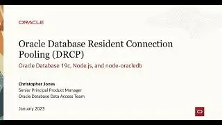 Пул резидентных соединений с базой данных Oracle (DRCP): Node.js node-oracledb и Oracle Database 19c