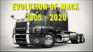 Evolution of Mack 1905 - 2020