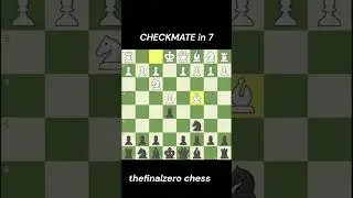 Как выиграть шахматную партию за 7 ходов!