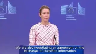 We just adopted a new EU-India strategy.