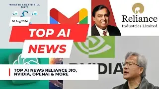 AI News: Reliance Jio's 100 GB Cloud Offer, Apple's Investment in AI, and More! 🚀 | 30th Aug 2024