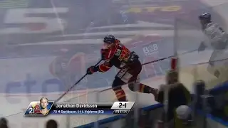 Jonathan Davidsson g&ouml;r m&aring;l mot Leksand