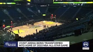 Vivint Arena transforms for NBA All-Star event