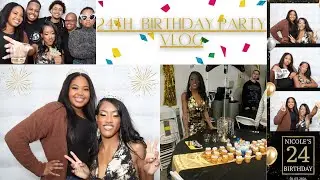 Come with me to my cousins 24th birthday party vlog! | Itsgivingashley