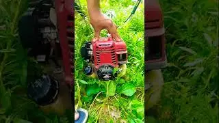 how to start a brush cutter honda umk 435t