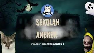 Haunted school || Horror cat meme 👻
