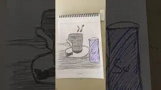 #kahve #&ccedil;izim #art #shortvideo #drawing #sketch #artist #instagram #instagood #instareels #cute#cafe