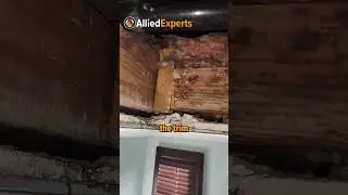 Attic entry needs additional work - caulking and sealing an old attic hatch!🩹 #energy #home #hvac