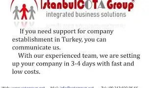 Cost of limited company formation in Turkey - LLC Establishment Expenses Istanbul