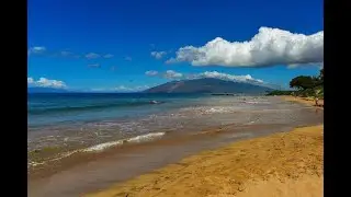 Surfing at The Cove, Kihei, Maui, Hawaii.