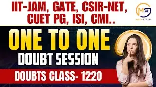 Doubt class - 2020 | Ask me anything | IIT JAM, GATE, NET, CUET, ISI, CMI | Mathstats @ 8810409392