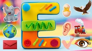 Learn Letter E for Kids | Alphabet & Phonics Learning | Kids Cartoon Bonanza