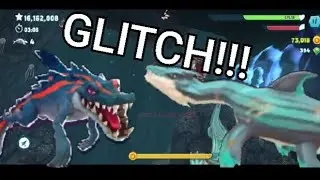 Hungry Shark Evolition New Glitch Lord Snappy With  Enemy Nessie