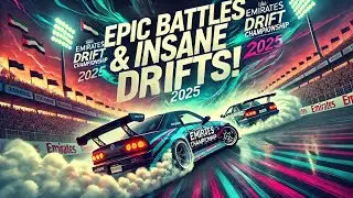 Emirates Drift Championship 2025 |Epic Battles & Insane Drifts!