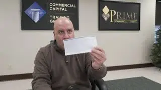 Gary Presents a Commission Check | Behind the Scenes at CCTG
