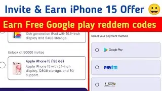 Cash Mafia App ||  Earn Free iphone 15 By inviting friends || 50k Reffer per iPhone 15 OMG😱
