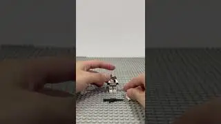How to make a Sand trooper commander #legostarwars #stormtrooper #howtobuildlego #shorts