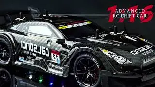 Real Drift White Smoke! 1/16 Spray Remote Control Car Stunt 🚗 (RC-18B)